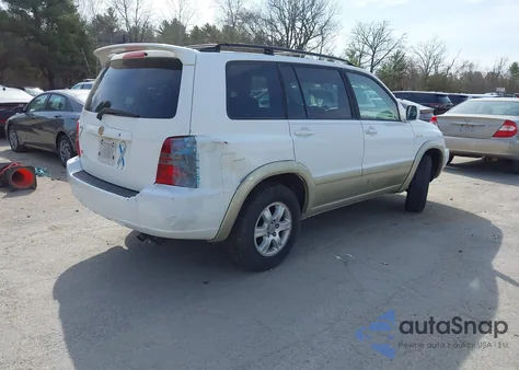 2002 Toyota Highlander Limited V6 from USA, damaged, VIN JTEGF21A420043786